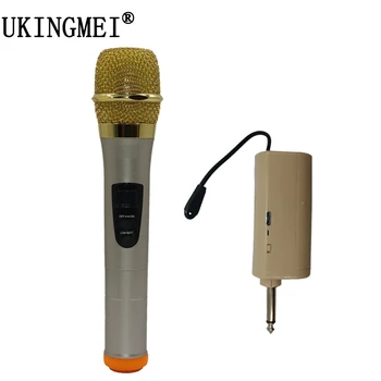 UKINGMEI UK-N160 Nešiojamų UHF Bevielis Mikrofonas Nešiojamą Mikrofonas Dinaminis Mikrofonas, Skirti karaoke KTV Sistemos