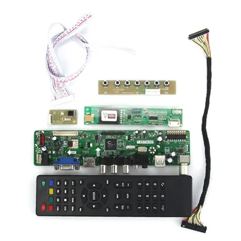 Už LP171WP4(TL)(N2) LP171W01(A4), T. VST59.03 LCD/LED Valdiklio Tvarkyklę Valdybos (TV+HDMI+VGA+CVBS+USB), LVDS Pakartotinai Nešiojamas 1 440 x 900