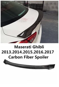 Už Maserati Ghibli 2013...2016.2017 Anglies Pluošto Spoileris Aukštos Kokybės Sparno Spoileriai Kamieno Dangčio Difuzorius Automobilių Modifikacijos