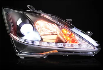 Už Vland Automobilio žibintas YRA 250 LED Žibintų, dėl IS300 IS350 LED Žibintai H7 Xenon Lempos tinka 2006-2012