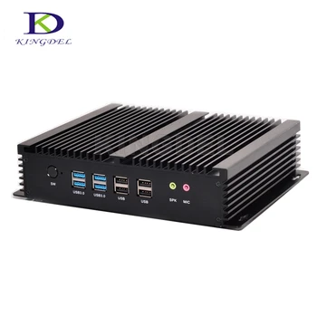 Ventiliatoriaus miniPC HTPC Celeron 2955U Dual Core HDMI Dual LAN, USB 3.0, WIFI 6 COM*RS232 (Embedded PC NC310