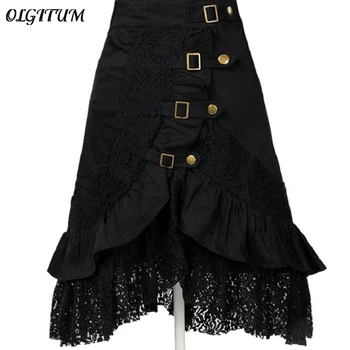 Vėjo sprogimo modeliai Europoje ir Amerikoje punk rock, gothic black lace sijonai