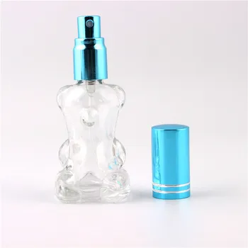 XYZ 1 Spalvų 10ml Mados Tuščias MIni Stiklo Kvepalų Buteliukas Su Purškimo&Tuščias Kvepalai Atveju Su Spalvinga atomiseur de parfum rechar