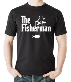 Žuvų Žvejys marškinėliai vyrams Pateikti Dovana, juokinga atsitiktinis trumpomis rankovėmis atspausdintas marškinėliai, JAV, dydis S-3XL