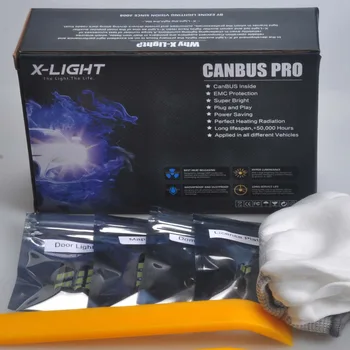 16pcs Canbus Pro Xenon White Premium LED Vidaus apšvietimo Rinkinys, skirtas 