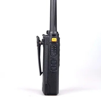 (2 VNT.), Juodosios Walkie Talkie UHF 400-470 MHz MINI nešiojamą radijo stotele dviejų krypčių Kumpis Radijo ryšys