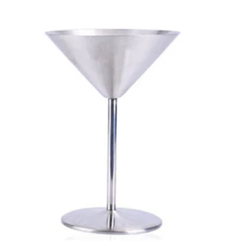 201 Nerūdijančio Plieno Martini Vyno taurė Taurė Drop-atsparus Kokteilis Stiklo Bokalas Anti-skaldytų Šampanas Fleita Taurės Ff Baras, Viešbutis
