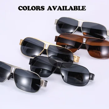 2018 Prekės Dizaineris Poliarizuota Oculos mados Vyrams UV400 Akiniai nuo saulės karšto parduoti Saulės Akiniai vyrų vairavimo akinius su originalo langelyje