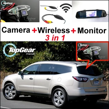 3in1 Specialios WiFi Kamera + Belaidis Imtuvas + Veidrodėlis, Parkavimo Sistema, Chevrolet Chevrolet Traverse 2009 m.~m.