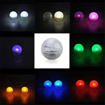 (48pcs/lot) baterijomis, Mini Ball light, Stebuklinga LED Pasakų Perlų Vestuvių Renginiai, Kalėdų Medžio Apdaila