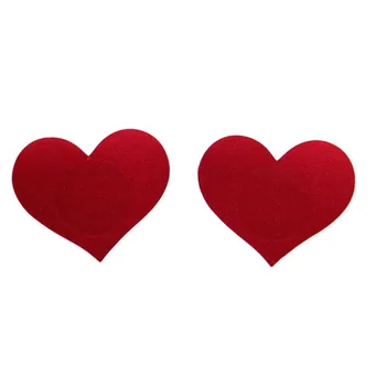 50 porų (100 Vnt.) /daug Širdies formos Krūties Pyragus Spenelių Dangteliai -4 spalva-ne-jautrinančių klijais, su minkštu Seksualus patirtis