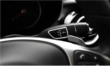Aliuminio Lydinys Interjero Konsolės Pavarų Perjungimo Svirtis + Valytuvų Padengti Apdaila 2vnt Benz GLE W166 /Coupe C292 2016