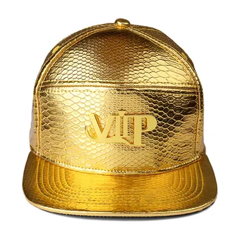 Aukštos Kokybės Metalo Ženklo VIP Star Snapback PU Skrybėlės Full Cap Hip-Hop Beisbolo Kepuraitės Populiarus Vyrai Moterys Riedlentė Roko Kaulų