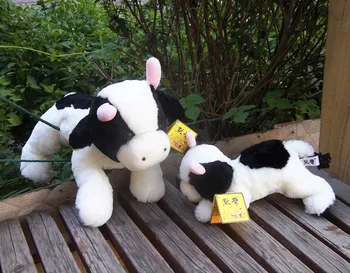 Aukštos kokybės prekių Pieninių karvių pliušinis žaislas,Kalėdiniai dovanų h38