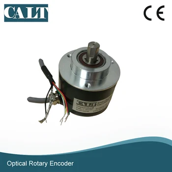 Aukštos rezoliucijos npn 4096 impulso papildomos rotary encoder 10 mm veleno greitis Optical encoder su 1 m kabeliu