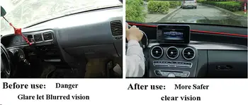 Automobilio prietaisų skydelio apima kilimėlis Kairėje ratai dashmat trinkelėmis brūkšnys apima auto reikmenys Mercedes-Benz E Klasė 2009-m. metų