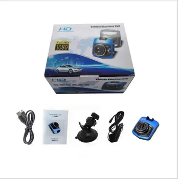Automobilių DVR Transporto priemonės HD 1080P vaizdo Kamera, Vaizdo magnetofoną, Brūkšnys Cam G-sensorius Automobilių DVR Recorder