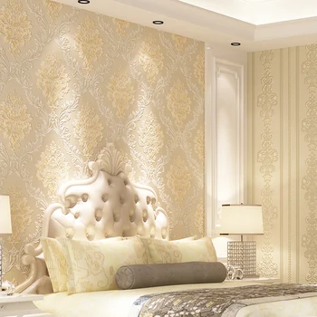 Beibehang tapetai kambarį Europos stiliaus miegamojo tapetai papel de parede Europos mėlyna AB edition tapetai, TV foną