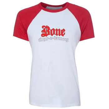 Bone Thugs n Harmony Raglan Trumpi Marškinėliai Moterims Patinka Atleisk Manau Pora T-shirt Mergina Marškinėlius Vasaros Viršūnes Atostogų Tee Panele