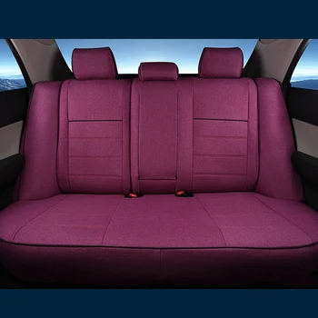 CARTAILOR Sėdynės Apima tinka Audi VW Caravelle Padengti Sėdynės Pagalvėlės Priedai Nustatyti Linų Automobilių Sėdynės Padengti oro Pagalvė Suderinama
