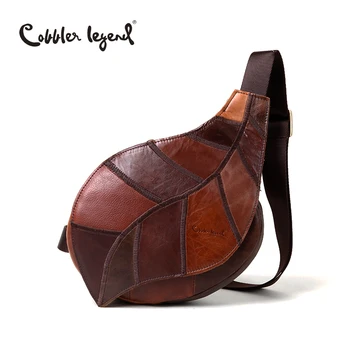 Cobbler Legenda Prekės ženklo Dizainas 2017 Tikras Odos Maišas Krūtinės Pack Moterų Krepšys Derliaus Pečių Krepšiai bolso de las mujeres