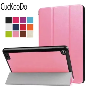 CucKooDo 200Pcs/daug Ultra Plonas Lengvas Tri-fold Stovėti Padengti Visas Naujas Amazon Kindle Fire 7 