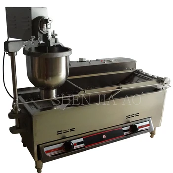 Dujų ir Elektros Automatinė Spurgos Machine_Commercial Spurgos Mašina Fryer Maker_Donut nerūdijančio plieno Spurga kūrėjai T-100A 1PC