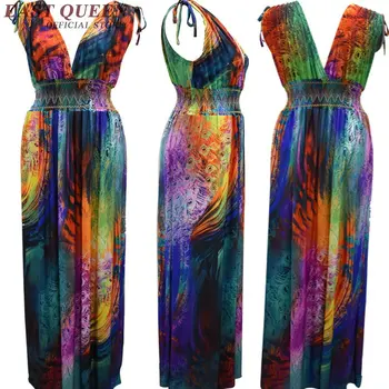 Floral maxi dress large size dress plus size dresses for women 4xl 5xl 6xl KK1054 H