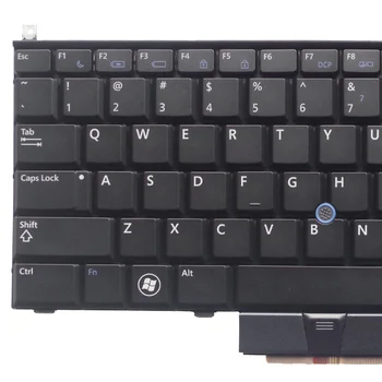 GZEELE Naujas lietuvių foninio apšvietimo klaviatūra DELL Latitude E4310 E4200 PP13S 0P6VGX JUODOS spalvos nešiojamojo kompiuterio klaviatūra MUS pakeisti klaviatūras naujas