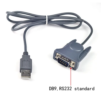 H1111Z USB į RS232 (COM Port Serijos PDA 9 DB9 Pin Kabelio Adapteris Vaisingos pl2303 už 