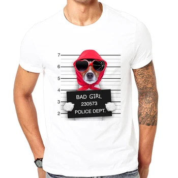 Hip-Hop Aukštosios Mados T Marškinėliai Vyrams 2017 Naujas Vyrų Drabužiai Marškinėliai Skyriuje Mens trumpomis Rankovėmis T-shirt Bloga mergaitė spausdinti Tee