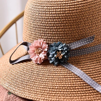 HT1553 2018 Naujas Moterys Vasarą Plačios Skrybėlės Kraštų Panama Kibirą Skrybėlės Packable Lanksčiuosius Saulės, Skrybėlės Moterims Moteriški Paplūdimio šiaudines Skrybėles