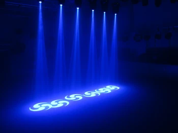 Kinijos didmeninės prekybos dj šviesos 8XLOT 90W Led Judančios Galvos/Hot Parduoti Kinijos Huiliang LED Spot Light Juda Galvos Fazės Elektros Varikliu