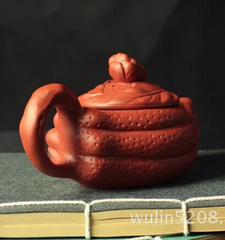 Kinijos yixing arbatinukas Antikvariniai Bergamočių arbatos rinkinys Tradicinis rankų darbo Keramikos arbatinukas Kung fu arbatos rinkinys Dekoratyvinis molio puodai 150ml