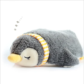 Miega Pingvinas Minkšti Pliušiniai Žaislai Vaikams, Kūdikiams Minkšta Pagalvėlė 55cm 70cm