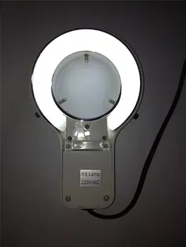Mikroskopas Šviesos Šaltinis 220v 8W 64mm vidinis Skersmuo Liuminescencinės Žiedas Lempa Stereo Mikroskopas
