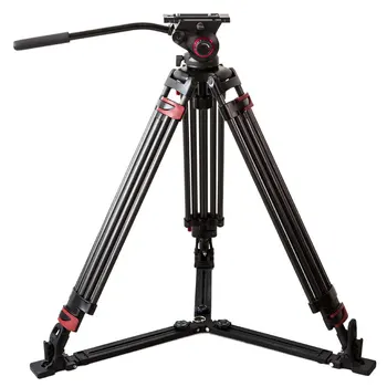 Miliboo Nešiojamų trikojo MTT609B Anglies pluoštas lengvas, profesionalios vaizdo kameros Trikojis VS manfrotto trikojis/Sunkiosios 15KG
