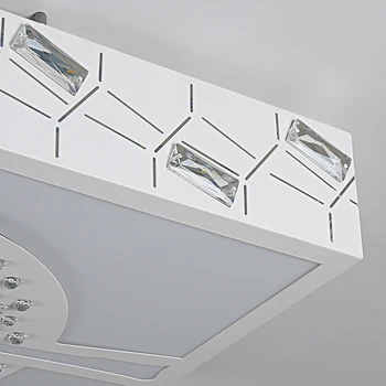 Modernus apvalių LED lubų šviestuvai, miegamojo apšvietimas šiltas kūrybiškumą kambarį atmosferos tyrimo led lempos kvadratinės šviesos ZA81030