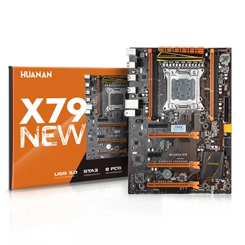 Naujas atvykimo!!!HUANAN deluxe X79 motininė plokštė CPU, RAM, vaizdo plokštės PROCESORIUS Xeon E5 2660 C2 RAM 16G(4*4G) DDR3 RECC GTX650Ti Vaizdo plokštė