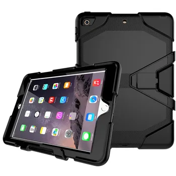 Naujas Šarvai Atramą Atveju Funda Apple iPad 9.7 2017 Padengti Tablet Saugus, atsparus smūgiams Sunkiųjų Stovėti Modelis A1822