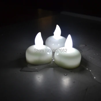 Nemokamas pristatymas 480pcs/daug Slankiojo Vandeniui LED Arbatos Žvakių Šviesos Baterijos naudojamos lempos Vestuvių Dekoravimas