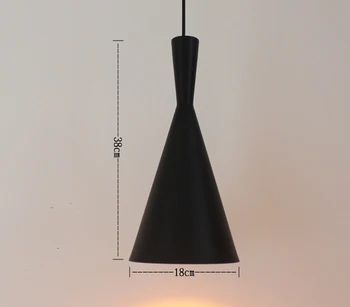 Nemokamas pristatymas Dizaino vario atspalvio Pakabukas Šviesos Įveikti Šviesos pakabukas lempa,AC90-260V
