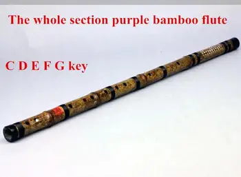Nemokamas pristatymas Kinijos Dizi Natūralaus bambuko fleita muzikos instrumentas CDEFG Svarbiausių Profesinių žaisti flauta