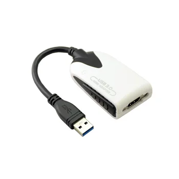 New1080P USB 3.0 HDMI Konverteris Adapterio Kabelį Vyrų ir Moterų Multi Display Adapter for Desktop Laptop HDTV
