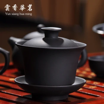 Pilną arbatos rinkinys, raudonos keramikos arbatinukas teacup rinkinį 