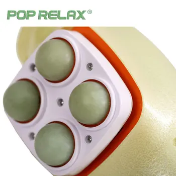 POP RELAX jade massager Toli infraraudonųjų spindulių šildymo šviesos terapija jade akmuo elektros vibracija massager masažas plaktukas kėbulo vibratorius