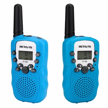 Pora Mini Walkie Talkie Vaikų Radijo Retevis RT388 RT-388 0,5 W PMR UHF Dažnių Nešiojamų Du Būdu Radijo Dovana A7027B