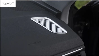 Priedai Audi A4 B9 Sedanas / Avant / Allroad Quattro 2016 2017 Priekiniai Viduje Oro Kondicionavimo sistema KINTAMOSIOS srovės Lizdo Angos Dangtelio Komplektas Apdaila
