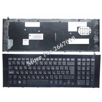 RU black Naujas HP ProBook 4720 4720S Nešiojamojo kompiuterio Klaviatūra rusijos Su karkasu