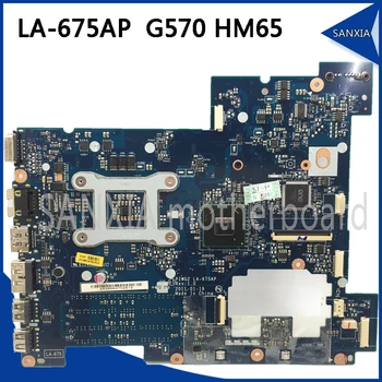 SHELI PIWG2 LA-675AP plokštė originalus Lenovo G570 Nešiojamas plokštė G570 plokštė ( su HDMI prievadą ) išbandyti
